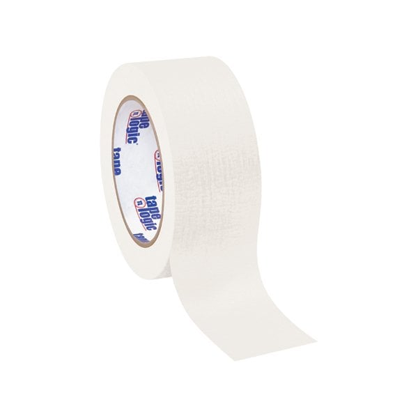 Tape Logic 2'' x 60 yds. White Tape Logic Masking Tape, 12PK T93700312PKW - main